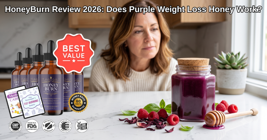 HoneyBurn Review 2026: Does Purple Weight Loss Honey Work?