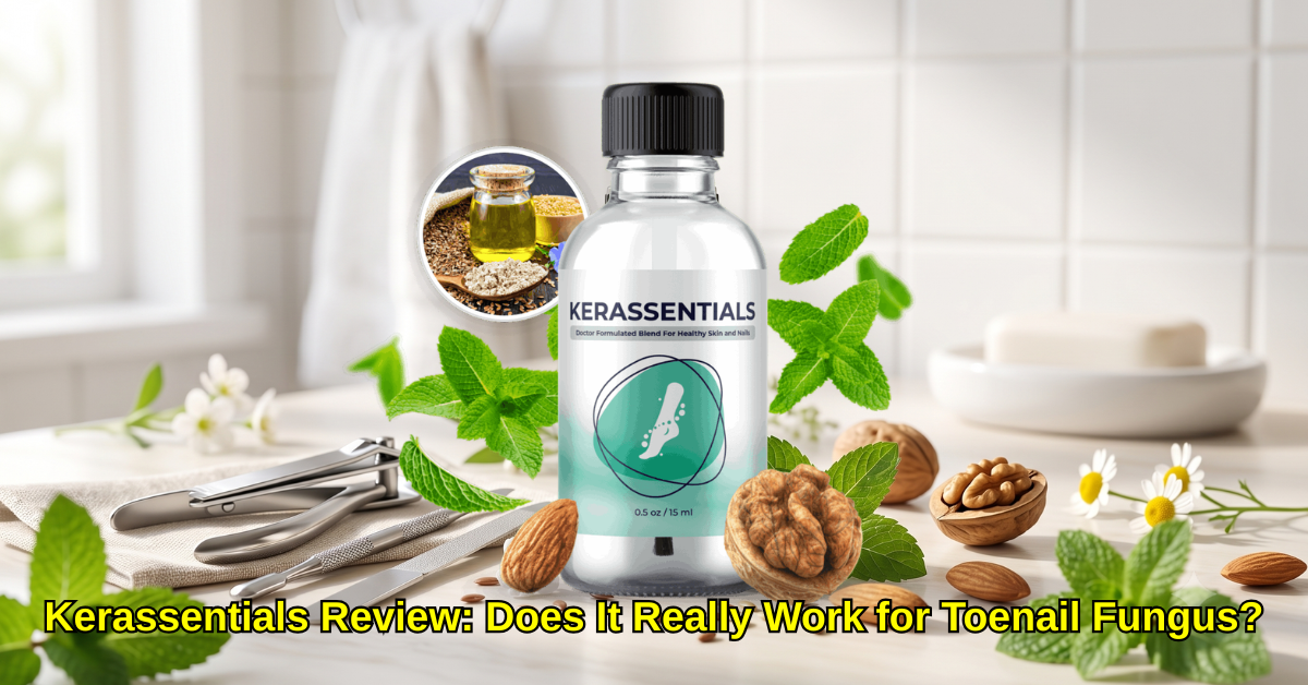 Kerassentials Review: Does It Really Work for Toenail Fungus?