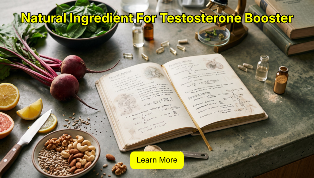 Natural Ingredient For Testosterone Booster