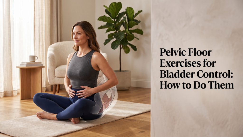 Pelvic Floor Exercises for Bladder Control: How to Do Them