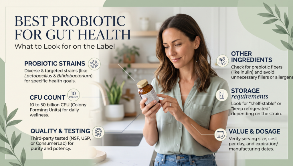 Best Probiotic for Gut Health: 7 Things to Check Before Buying