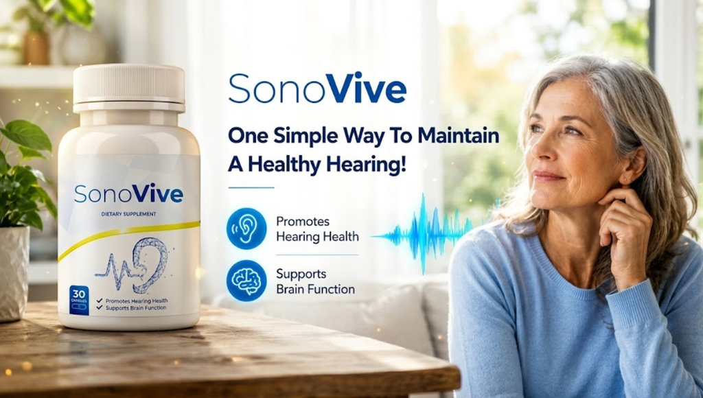 Hearing Health, Aging & SonoVive Review
