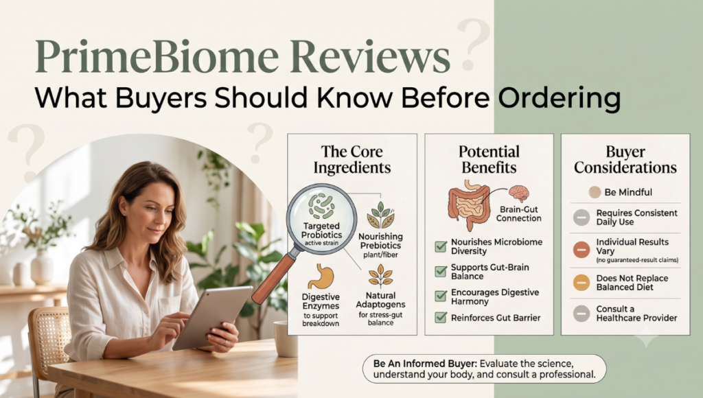 PrimeBiome Reviews 2026: Does This Gut Supplement Work?